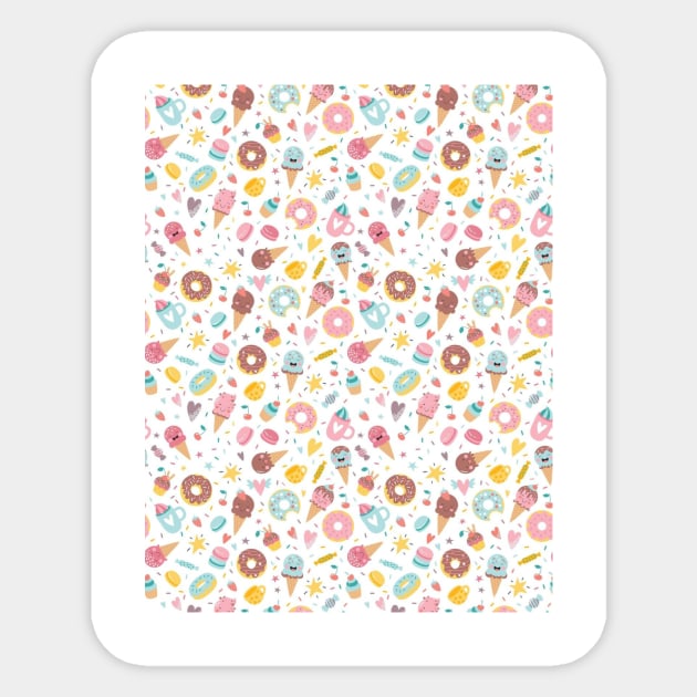 Icecream Design Sticker by AyushiCreations